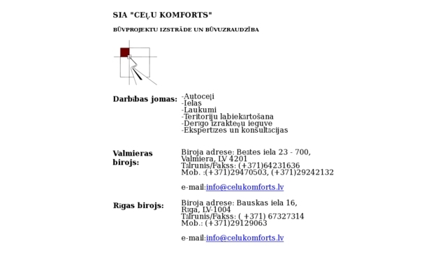 Ceļu komforts, SIA
