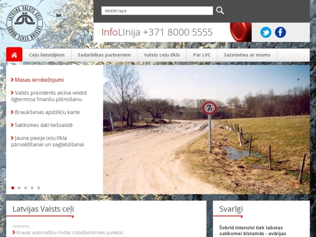 Latvijas Valsts ceļi, VAS